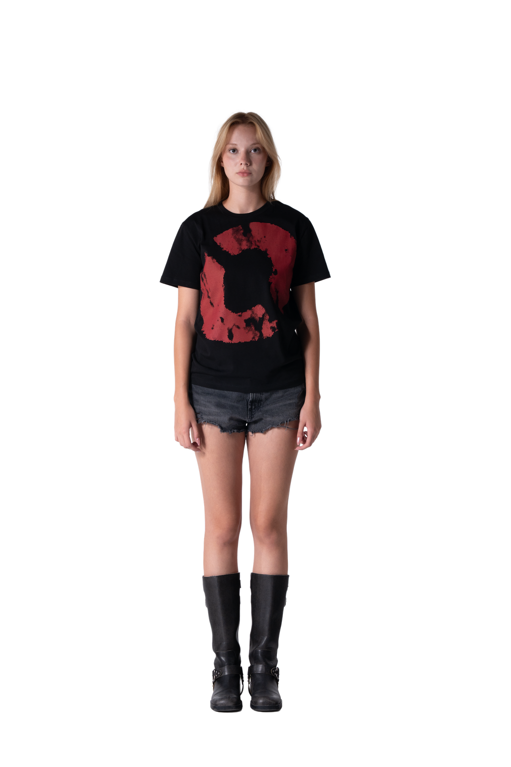 Logo Black Regular Tee