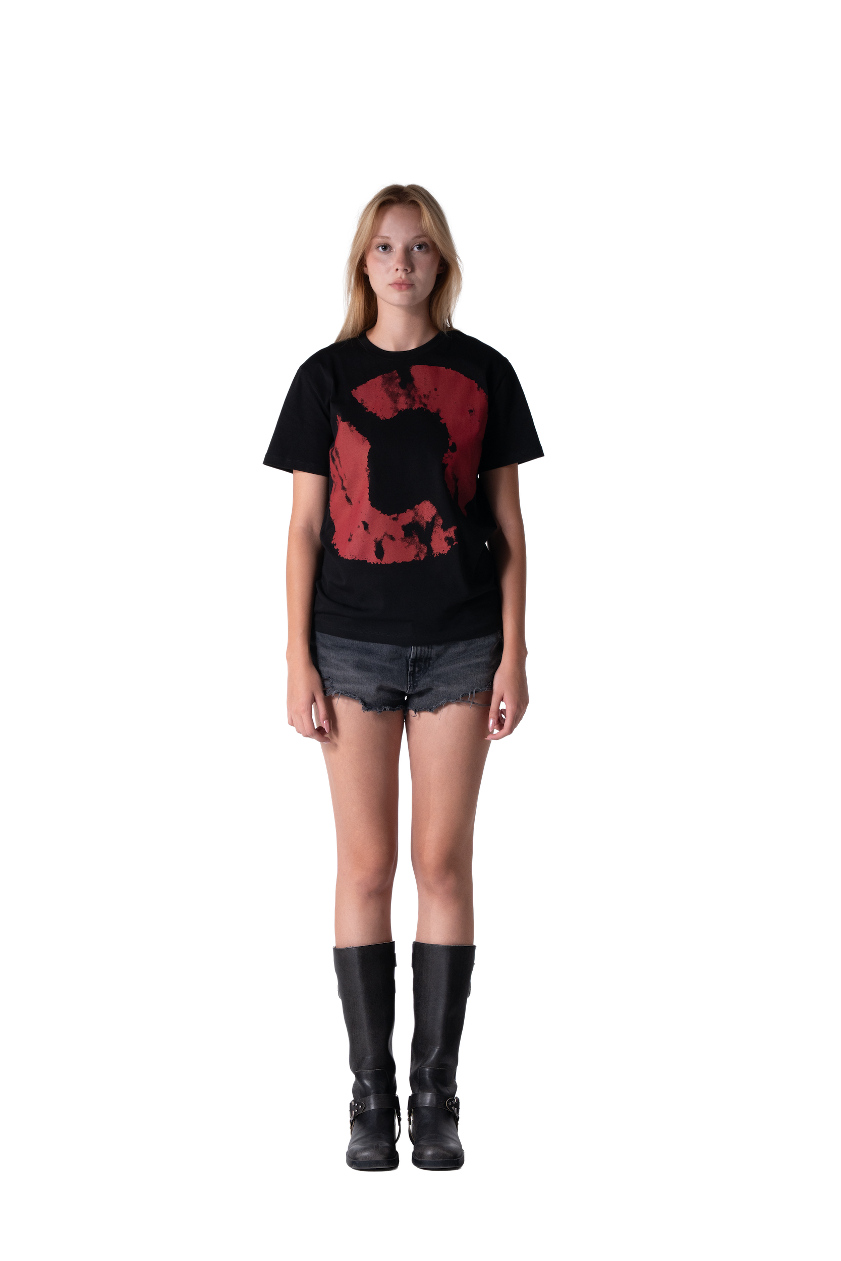 Logo Black Regular Tee