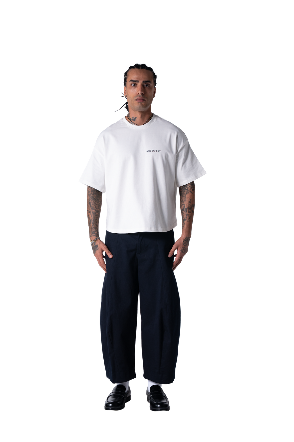 Change Yourself Ecru Cropped Boxy