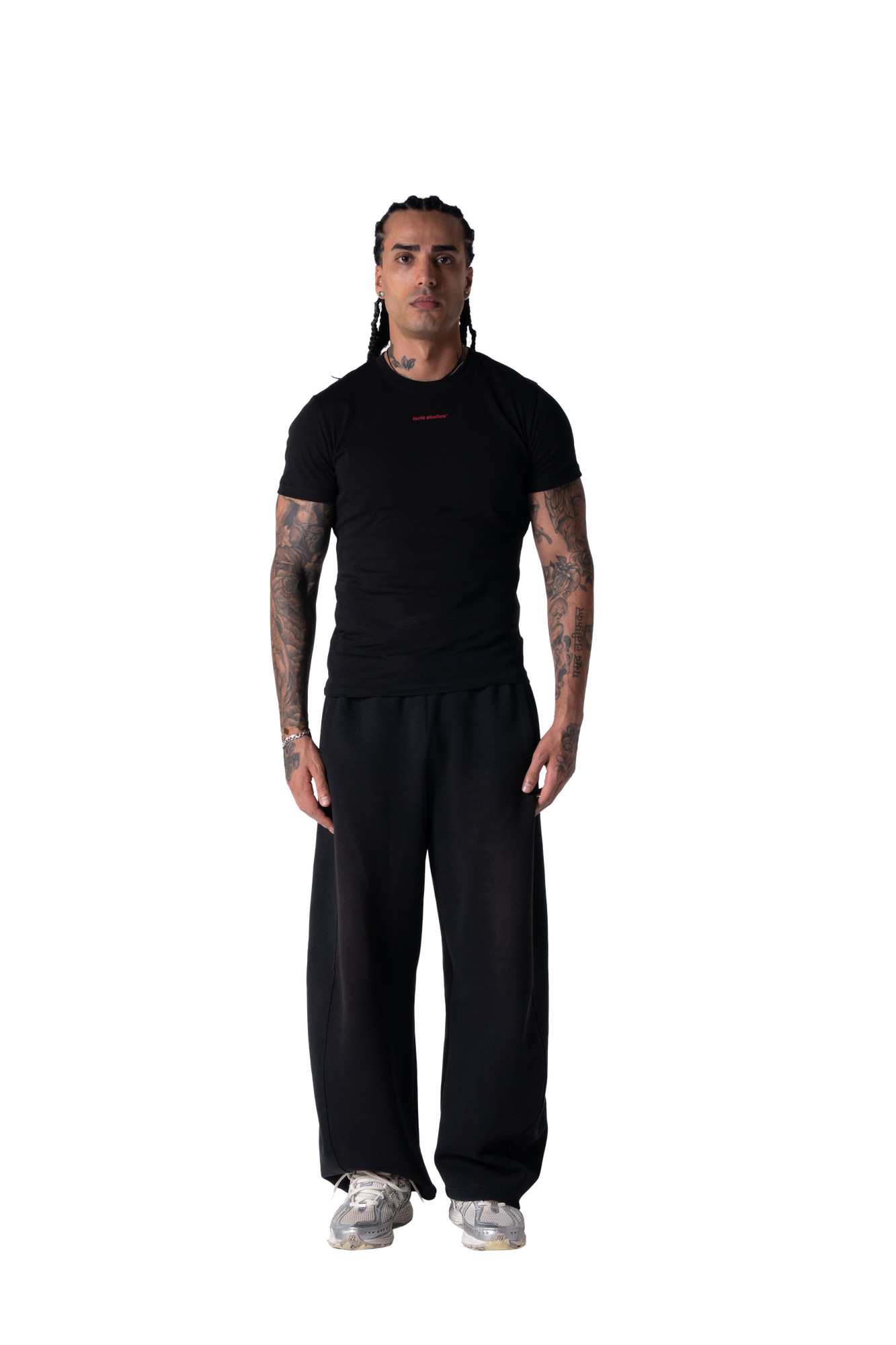 isole Black Regular Tee