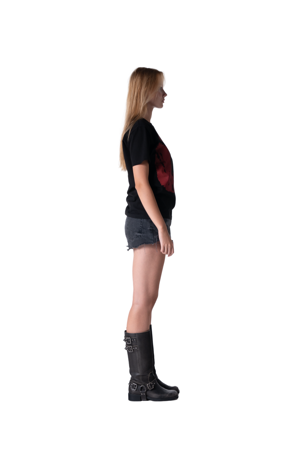 Logo Black Regular Tee