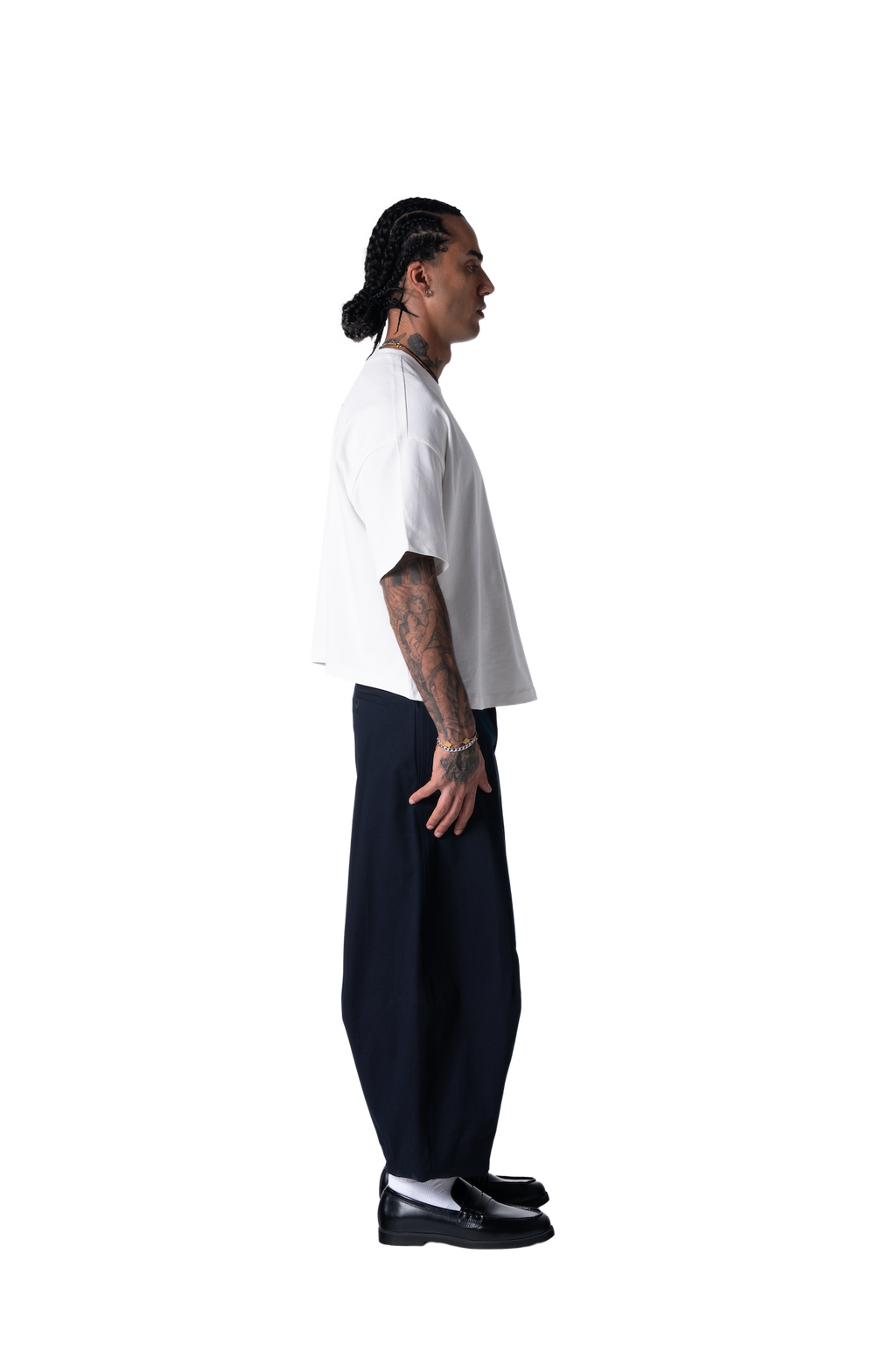 Change Yourself Ecru Cropped Boxy