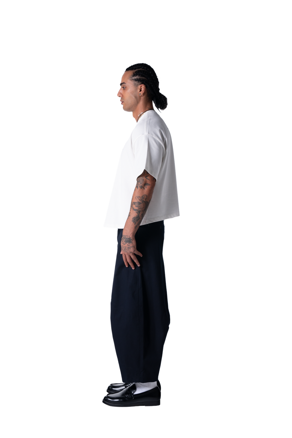 Change Yourself Ecru Cropped Boxy