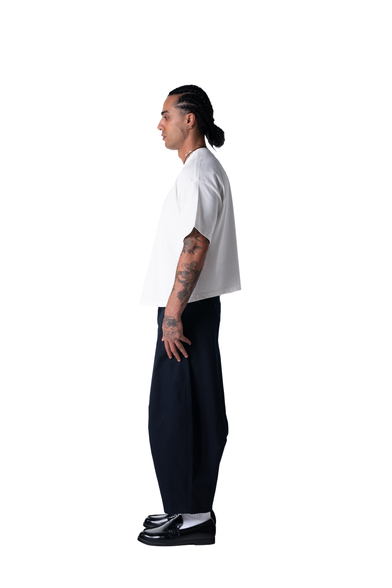 Change Yourself Ecru Cropped Boxy